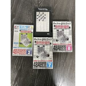 Herbko Crossword Companion with 3 Sealed Refill Rolls - Volumes 2, 7, & 8